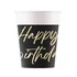 Happy Birthday Elegant papír pohár 8 db-os 200 ml FSC
