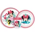 Disney Minnie Being More csúszásmentes étkészlet, micro műanyag szett