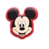 Disney Mickey formapárna, díszpárna 35x33 cm Velúr