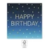 Happy Birthday Golden Blue szalvéta 20 db-os 33x33 cm FSC